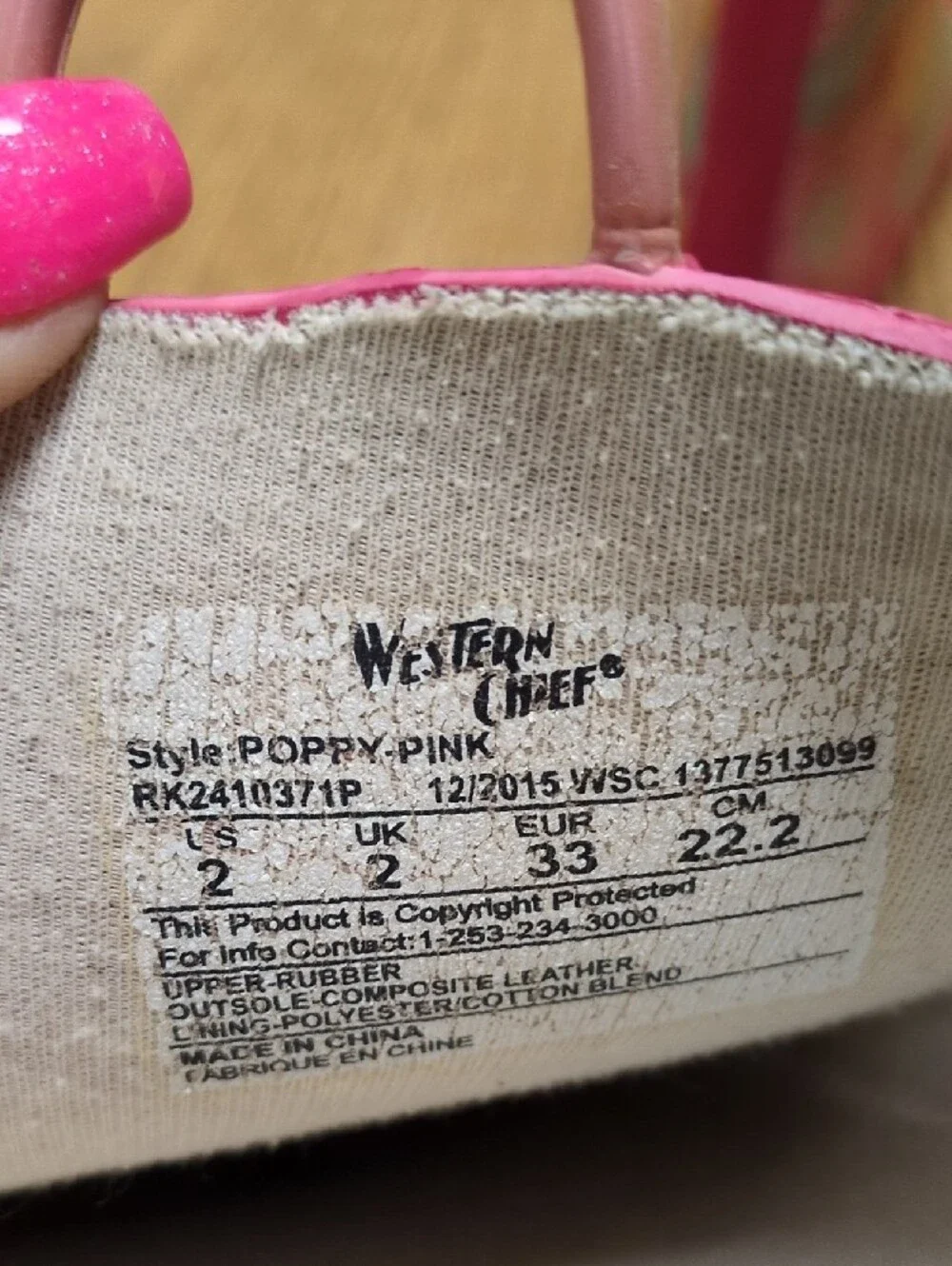 Western Chief Pink Floral Girls' Rain Boots with Teal & Yellow Blooms